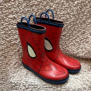 Kids Marvel Spiderman Rain Boots, sz 2/3